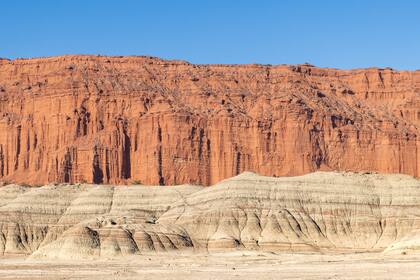 Barranca Colorada, una de las siete formaciones de esta cuenca.