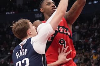 Barrett anota 31, su máximo de la temporada, y supera 8.000 puntos en paliza de Raptors a Mavericks