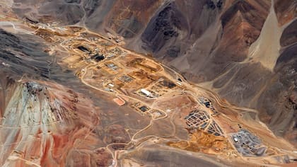 La mina de oro Veladero, en San Juan