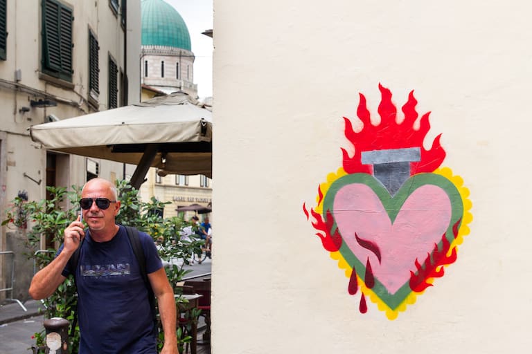 Arte callejero en el barrio de Sant' Ambroggio