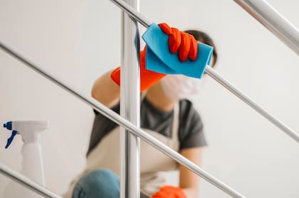 Barrios mencionó que el trabajo de limpieza no requiere conocimiento de idioma
