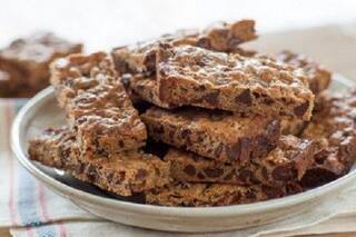 Barritas de harina de matzá con chispas de chocolate