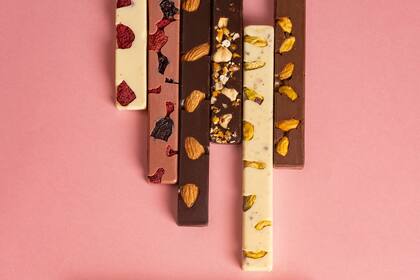 Barritas de chocolate en Rapa Nui