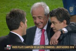 D’Onofrio reveló qué se dijo con Barros Schelotto tras la final en Madrid