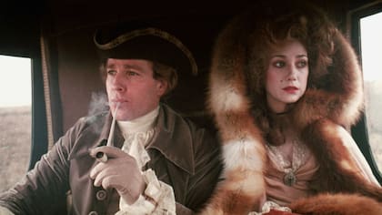 Ryan O’Neal y Marisa Berenson, protagonistas de Barry Lyndon