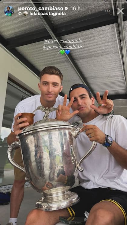 Barto y Poroto, previo al corte de pelo