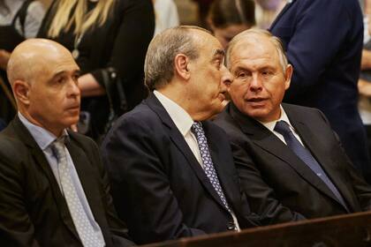 Bartolomé Abdala, Guillermo Francos y Gerardo Werthein