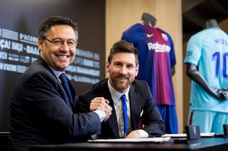 Horacio Cabak y su ironía sobre el contrato de Lionel Messi