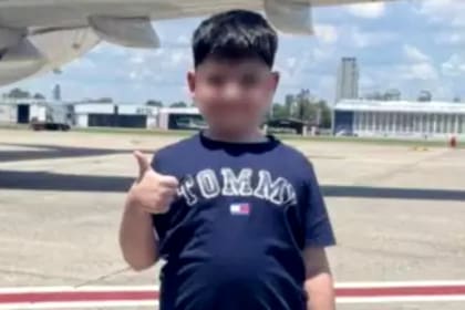 Bastián, el pequeño de ocho años que sufrió choque en La Frontera de Pinamar