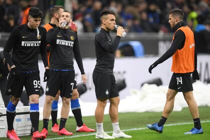 Bastoni, Brozovic, Lautaro Martínez y Biraghi, de Inter: los neroazzurri marchan terceros en la Liga y se medirán con Napoli por un lugar en la final de la Copa Italia