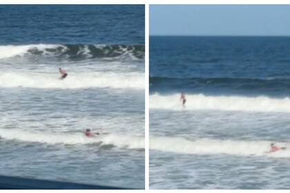 Bathtub Beach, cerca de Miami, la playa donde un surfista sobrevivió dos veces a ataques de tiburones