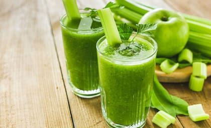Batido de manzana y apio