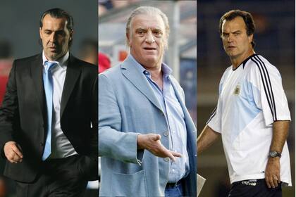 Batista, Basile y Bielsa; con distintos matices, ninguno de los tres completó su etapa en el seleccionado