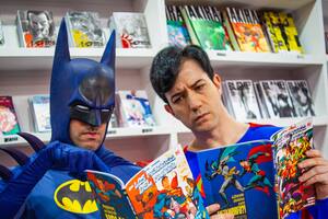 Batman y Superman tampoco se quieren perder la Argentina Comic Con
