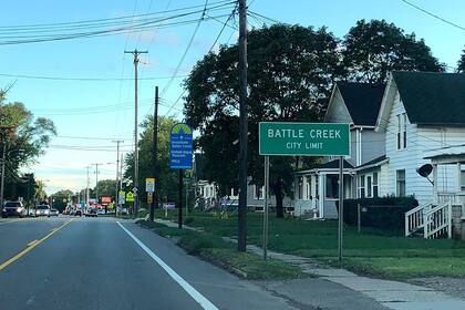 Battle Creek, en el condado de Calhoun, donde Obama ganó en 2012, y Trump en 2016.