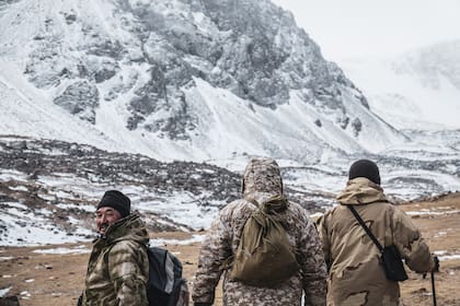 Batu, el creador de la reserva Baiboosun con el objetivo de proteger al leopardo de las nieves.