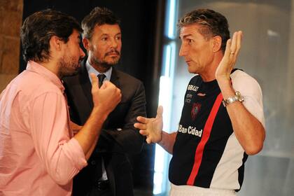 Bauza con Tinelli y Lammens en la nueva era del Ciclón