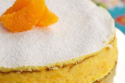 Bavarois de mandarinas