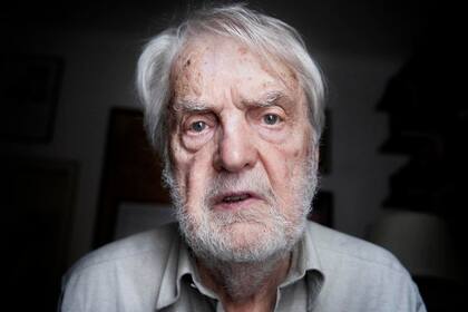 Bayer, en su casa de Belgrano