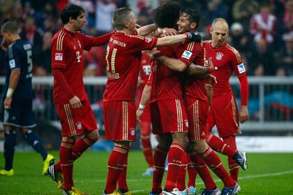 Bayern Munich dio un verdadero festival de goles