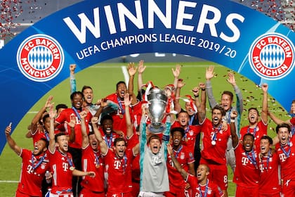 Bayern Munich, último campeón de la Champions League, que podría estar transitando por su última temporada