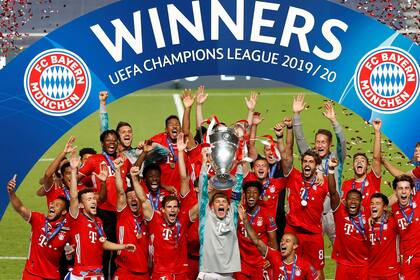 Bayern Munich, último campeón de la Champions League, que podría estar transitando por su última temporada