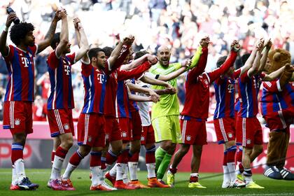 Bayern Munich ya ensaya el festejo del título