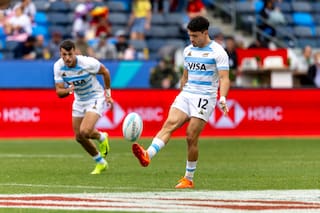 Los Pumas 7s sacaron del torneo a Francia y ya tienen rival para las semifinales en Los Angeles