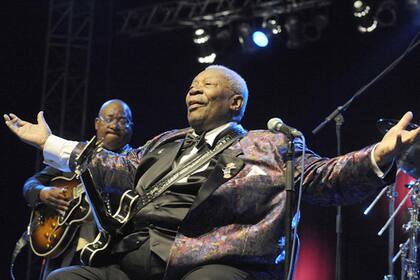 B.B. King, en concierto en España