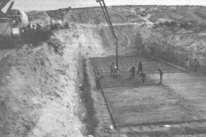 En un espacio desértico conocido como "La Pedrera" fue excavado el "cementerio" de desechos. 