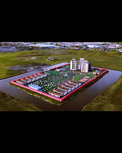 Beast City, la ciudad donde se desarrollaron los Beast Games, fue construida en Canadá y costó 15 millones de dólares