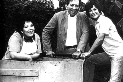 Me llaman Gorrión se convirtió en uno de los trabajos más recordados de Taibo; en la foto, junto a Liliana Benard y Ubaldo Martínez