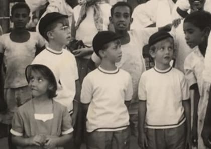 Beatriz vivió una hermosa infancia acompañada de sus hermanos, primos y amigos.