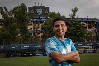 Bebelo Reynoso: pudo ser albañil, ahora brilla en Boca y sueña con la selección