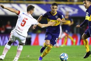 Mac Allister y Reynoso en Boca: los mejores nexos siguen siendo los enganches