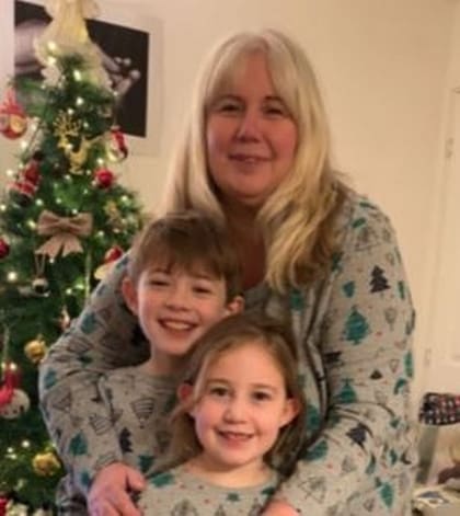 Becki dijo que se sintió mal durante todo el día de la Navidad (Imagen: Becki Buggs)