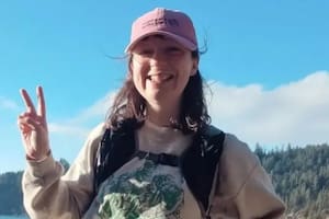 Becky Burke, originaria de Gales, estaba de viaje desde finales de febrero