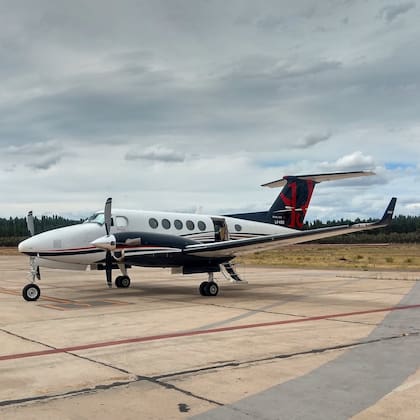 Beech B-250, LV-KBS, usualmente utilizado por la empresa MSU. Créditos: @JuuanLarsen