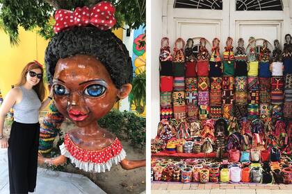 Bel en La casa del Carnaval en Barranquilla