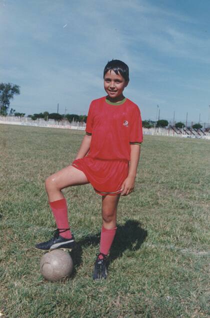 Bela, de chiquito jugó al fútbol en San Martín, el club de sus amores