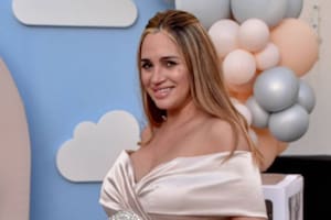 En fotos: el baby shower de Belén Francese y su vestido estilo princesa