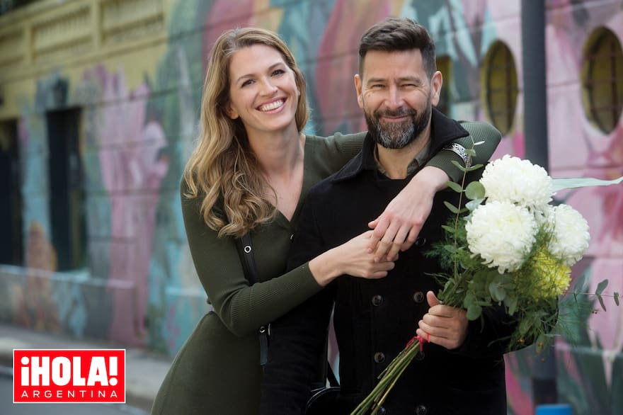 La esgrimista Belén Pérez Maurice y su novio Lucas posan juntos y cuentan sus planes de boda - LA NACION