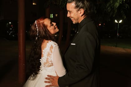 Belén y Pablo se casaron en el 2019.
