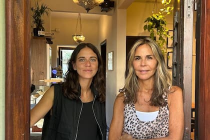 Belén y su mamá Cecilia