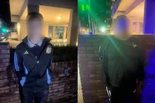 Rompieron la ventanilla de una camioneta de alta gama para robarla en Belgrano y fueron detenidos