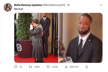 Bella Ramsey conmueve con su actitud en la Gala del MET