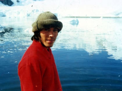 Bellisio conoció la antártida a los 19 años, en 1976.
