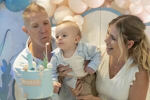 Beltrán, el hijo de Alejandro Fantino y Constanza Mosqueira cumplió un año de vida y sus padres lo celebraron con todos los lujos