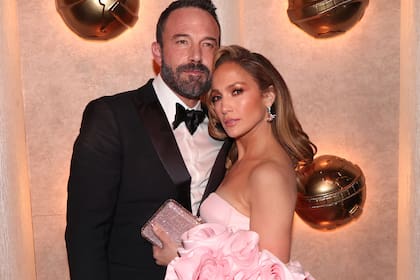 Ben Affleck and Jennifer Lopez at the 81st Golden Globe Awards held at the Beverly Hilton Hotel on January 7, 2024 in Beverly Hills, California.
Christopher Polk / Golden Globes / Golden Globes via AFP