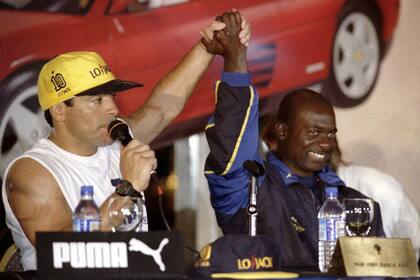 Ben Jonhson, en la época en que entrenó a Diego Maradona